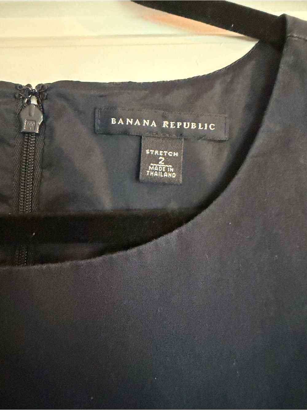 Banana Republic Blue Sleeveless Midi Sheath Dress - Picture 2 of 4